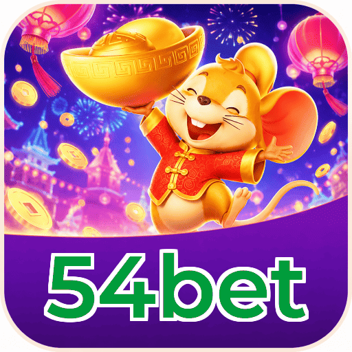 54bet Logo - Bônus com Rollover Justo